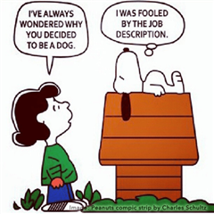 Peanuts Comic Strip by Charles Schultz